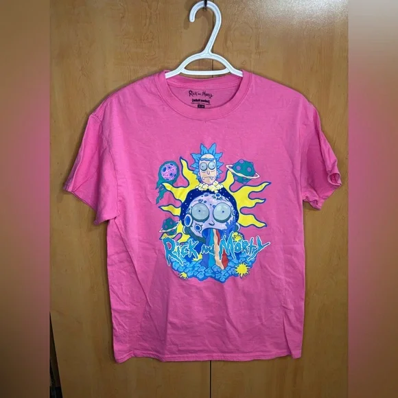 Men’s T-shirt, Rick and Morty, Size medium - Picture 1 of 3